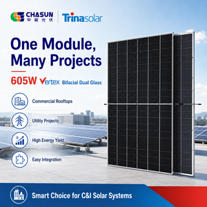 แผงพลังงานแสงอาทิตย์ Trina แผงพลังงานแสงอาทิตย์พร้อมใบรับรอง TUV Vertex <span class=keywords><strong>TSM</strong></span>-<span class=keywords><strong>DEG20C</strong></span>.<span class=keywords><strong>20</strong></span> Trina PV - Product Image 4