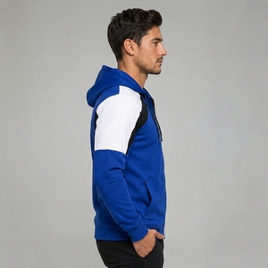 Sweat à capuche léger pour homme, hiver, décontracté, écologique, séchage rapide, tissu polaire respirant, coupe confortable - Product Image 3