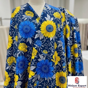 Fabricant personnalisé de tissus imprimés numériquement en polyester tendance pour vêtements de mode et confections haut de gamme - Product Image 5