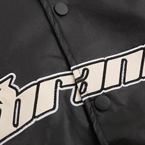 Custom Logo Heavyweight Japan Style Winter Hooded <b>Fleece</b> Windproof Breathable Cotton <b>Lined</b> Men's <b>Jacket</b> - Product Image 6
