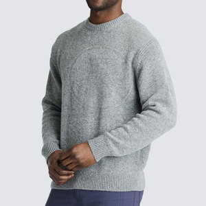 Pull en tricot doux et respirant avec logo frontal, chaud et confortable pour un usage quotidien en hiver - Product Image 4