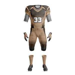 Uniforme de football américain personnalisé en vente chaude Uniforme de football américain de qualité supérieure - Product Image 2