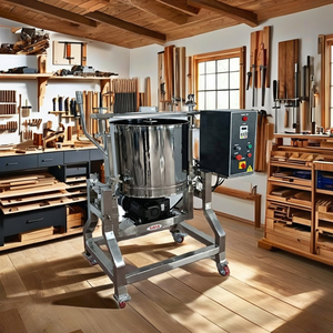 Mélangeur de chocolat Sahith 40KG avec moteur puissant pour outil de broyage du bois, idéal pour le chocolat en vrac, doté d'un boîtier de transmission central inclinable - Product Image 1