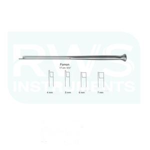 Instrumento Quirúrgico Fomon de RWS INSTRUMENTS, 17 cm, 4, 5, 6, 7 mm, Instrumento Dental Manual de Mano, Clase I, Certificado CE, Acero Inoxidable - Product Image 5