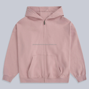 เสื้อสเวตเตอร์โอเวอร์ไซส์สำหรับผู้หญิงเสื้อมีฮู้ดของผู้หญิงเสื้อสเวตเชิ้ตคอตตอนคอกลมเปิดไหล่2025งานตามสั่ง - Product Image 1