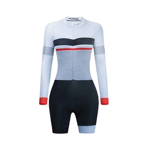 Maillot de cyclisme personnalisé de haute qualité, design spécial, combinaison de cyclisme une pièce respirante, kit de vêtements de vélo de route - Product Image 3