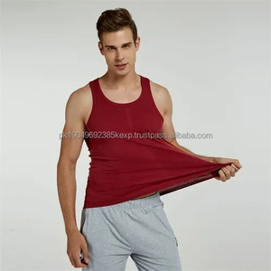 เสื้อกล้ามออกกำลังกายผู้ชายแบบสปอร์ต คุณภาพสูง สกรีนโลโก้ตามสั่ง - Product Image 5