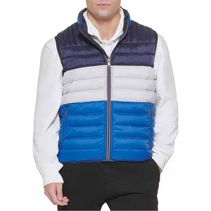 New Style Winter Warm Lightweight Puffer Vest Hood Stand Sleeveless Jacket for <b>Men</b> High Quality Bubble - Product Image 1