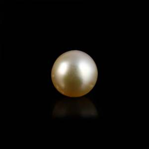 Handcrafted 5.1 Carat Golden Pearl Loose Gemstone for Fine Jewelry - Product Image 2