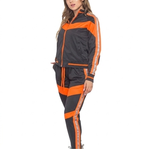 Conjunto Deportivo de 2 Piezas para Mujer, Tallas Grandes, Color Sólido, Transpirable, Ligero y Ecológico, Sudadera y Pantalones para Gimnasio - Product Image 6