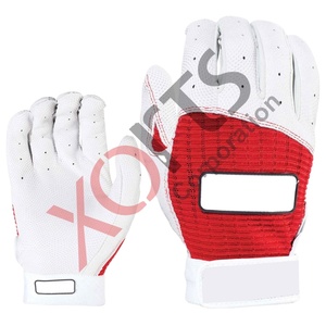 Premium Custom Name Logo Spandex/Polyester Lightweight Quick-Dry <b>Baseball</b> Batting Gloves Children Goatskin Racing Right XL/XXL - Product Image 1