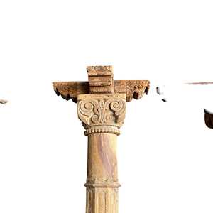 เสาไม้สักแกะสลักลายโบราณอินเดีย สำหรับตกแต่งวัด วิลล่า โรงแรม และโครงการต่างๆ |   มิกซ์แอนด์แมทช์ 1 คอนเทนเนอร์ - Product Image 2