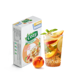 Nuevo Té de Durazno en Polvo Sin Azúcar, Bebida Instantánea de Té Helado de Durazno, Empaque Personalizado en Sobres - Product Image 2