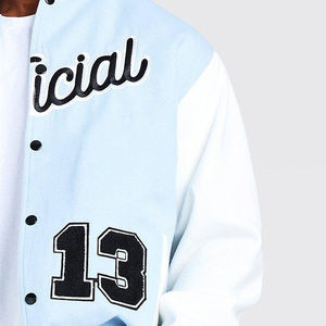 Chaqueta Varsity Personalizada para Hombre, Alta Calidad, con Logotipo Único, Estilo Vintage para Invierno, Suministro ODM - Product Image 6