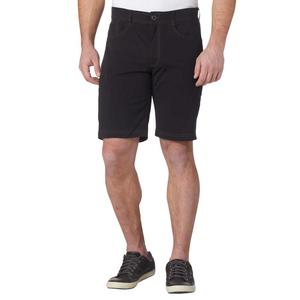 <b>Men</b> Solid Color Oxford Cotton Drawstring <b>Bermuda</b> <b>Shorts</b> Mid Waist Casual Style - Product Image 3