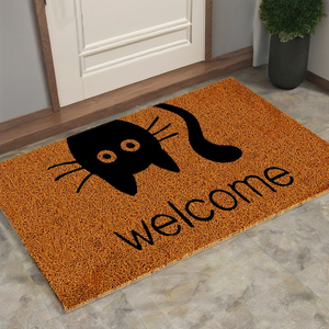 Tapis tufté en PVC Jucor Exports de qualité assurée, Zerbino en fibres de coco, pour usage hôtelier, lavable en machine, antidérapant, design moderne - Product Image 2