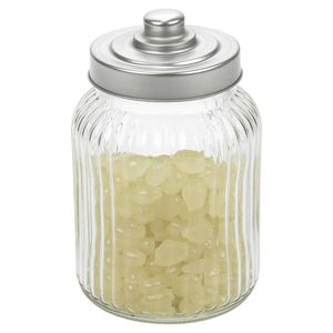 Clear Glass <b>Jar</b> With Strong Metal Lid For Safe Storage Of <b>Spices</b> Snacks And Kitchen Items At Home - Product Image 3