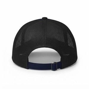 Gorra de Béisbol Snapback de Color Sólido, Estilo Hip Hop, con Gráficos Promocionales, Gorra Trucker Azul Marino con Estampado de Estrellas y Logotipo Bordado - Product Image 3