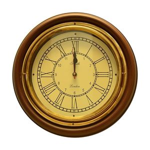 Wooden <b>Wall</b> <b>Clock</b> for Home <b>Decor</b> Silent Non Ticking <b>Decorative</b> <b>Wall</b> <b>Clock</b> for Living Room Bedroom Office Kitchen - Product Image 1