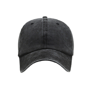 Casquette de baseball unisexe réglable en coton délavé style vintage, avec logo personnalisé, pour la vente en gros - Product Image 4