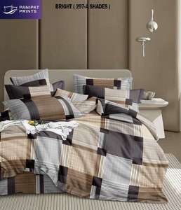 Collection Hôtelière de Luxe – Parure de Lit Imprimée à Rayures en Microfibre 400TC pour Lit King Size – Drap Plat, Drap Housse et Taies d'Oreiller Douces - Product Image 5