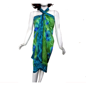 Lightweight Beach Pareo <b>Wrap</b> <b>Sarong</b> Swim Cover Up Quick Dry Summer Bikini Cover Scarf Skirt Multiwear Resort Wear Women - Product Image 4