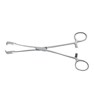 Pinza de Tracción Lahey de 8 Pulgadas, Manual, Quirúrgica, de Acero Inoxidable, para Sujetar Tejidos, Instrumento de Agarre y Retención - Product Image 2