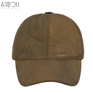 Créez Votre Propre Casquette en Cuir Marron Vintage Unisexe de Qualité Supérieure, Nouvelle Arrivée, Personnalisée avec Votre Propre Logo, Meilleur Fournisseur - Product Image 2