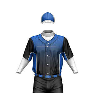 Uniforme de béisbol personalizado más vendido, uniforme de béisbol de equipo deportivo personalizado a precio barato, nuevo uniforme de béisbol de alta calidad - Product Image 3