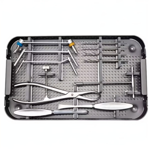 Kit d'instruments pour plaques de traumatologie à grands fragments en acier inoxydable, outils de chirurgie orthopédique, fournisseur en gros de premier plan - Product Image 6