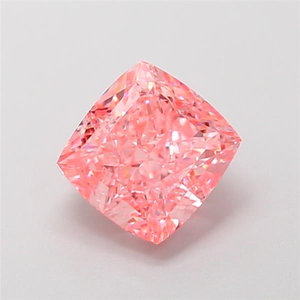 Diamante suelto de laboratorio con forma de cojín, rosa intenso, de corte excelente, certificado IGI, para anillos de compromiso, venta al por mayor - Product Image 6