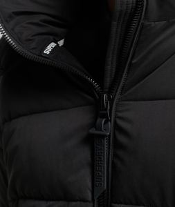<b>Men's</b> Casual Winter Hooded Canvas Puffer <b>Jacket</b> 100% Nylon Breathable Insulated Waterproof Windproof Eco-Friendly <b>Long</b> Sleeve - Product Image 3