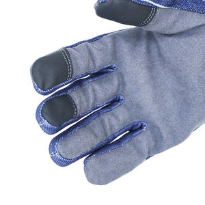 Cowhide Leather Gardening <b>Gloves</b> with Thickened Thumb Wear and Heat Resistant Eco-Friendly Breathable Anti-Cut Gardening <b>Gloves</b> - Product Image 2