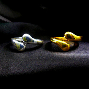 Party Wear 925 Sterling Silver Gold Plated Jewelry Women Wear Fashionable <b>Unique</b> Classic <b>Ring</b> - Product Image 5