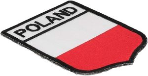Parche con la Bandera de Polonia, Parches con las Banderas de Países Europeos - Product Image 6