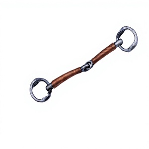Bocado de Acero Inoxidable con Anillo Suelto y Boquilla de Hierro Dulce de 12.5cm, Marca RIAZ JAMAL INTEL, para Entrenamiento de Equitación - Product Image 6
