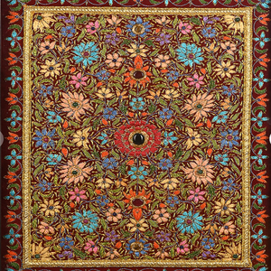 Panel Decorativo de Arte Zardozi, Tapiz Bordado para Decoración de Paredes Interiores de Hogares, Hoteles y Oficinas de Lujo - Product Image 2