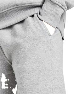 กางเกงวิ่งออกกำลังกายแบบลำลองสำหรับผู้ชายกางเกงวิ่งออกกำลังกายแบบผูกเชือกผ้าฝ้าย100% มีกระเป๋า - Product Image 3