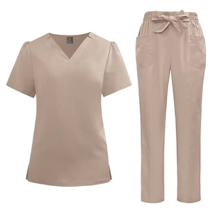 High Quality Oxford Women's Medical <b>Scrub</b> <b>Sets</b> for Hospital Clinic Healthcare Professionals OEM/ODM Wholesale Factory XXS-2XL - Product Image 3