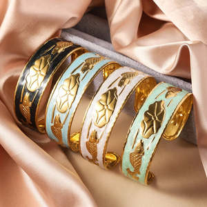 Bracelets en cuivre unisexes, bijoux artisanaux en métal faits à la main pour hommes et femmes, vente en gros - Product Image 2