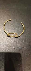 Bracelet réglable en laiton Urban Glam Bracelet de manchette pour femme fabriqué à la main pour un look moderne et chic - Product Image 3