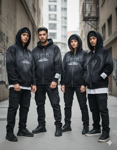 Nouveaux sweats à capuche unisexes les plus vendus en gros, avec logo personnalisé, broderie vieillie, style streetwear, épaules tombantes, effet délavé soleil, avec fermeture éclair - Product Image 2