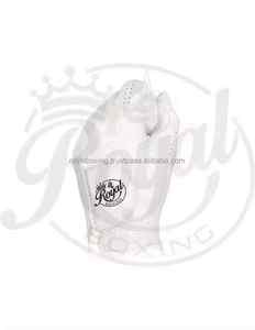 Gants de golf respirants en cuir Cabretta pour gaucher, blancs, séchage rapide, légers, ajustement réglable pour le jeu estival, vente en gros - Product Image 2