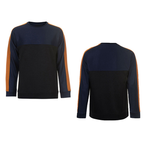 เสื้อสเวตเชิ้ตคอกลมผู้ชาย แขนยาว ทรงปกติ ลายบล็อกสี สไตล์ลำลอง สำหรับใส่ในฤดูใบไม้ร่วง - Product Image 3