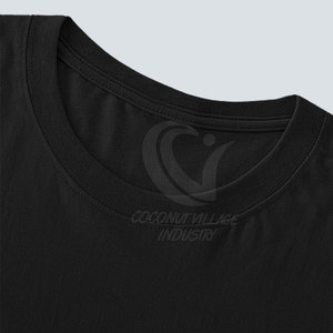 T-shirt uni 100% coton pour homme, confortable, grande taille, coupe ample, vêtements décontractés pour homme, imprimé, prix bas - Product Image 2
