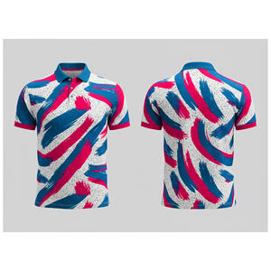 Polo Transpirable de Poliéster Sublimado para Uniformes de Equipo, para Hombres, Mujeres y Jóvenes, de Secado Rápido, Estilo Deportivo - Product Image 5