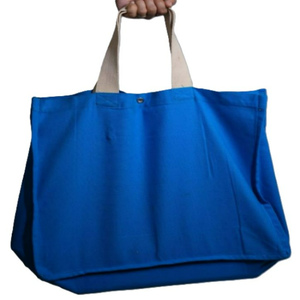 Sac fourre-tout en toile de coton écologique et recyclable de haute qualité avec logo personnalisé, poignée supérieure et impression tendance pour promotions - Product Image 4