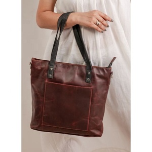 Nuevo bolso de cuero Western Crunch, bolso de compras de cuero para mujer, bolso de hombro de colección con estilo único, Bolso multiusos - Product Image 4