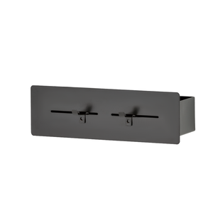 Étagère de rangement magnétique moderne pour cuisine, porte-épices rectangulaire en métal avec pinces et crochets, écologique et durable pour réfrigérateur - Product Image 6