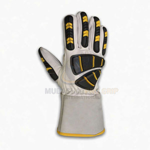 Gants de travail de qualité supérieure résistants aux chocs avec un design confortable et flexible pour les tâches quotidiennes, gants résistants aux chocs durables - Product Image 4